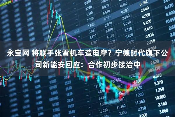 永宝网 将联手张雪机车造电摩？宁德时代旗下公司新能安回应：合作初步接洽中